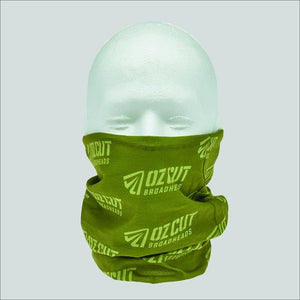 Breathable Face and Neck Gaitor - Forest Green