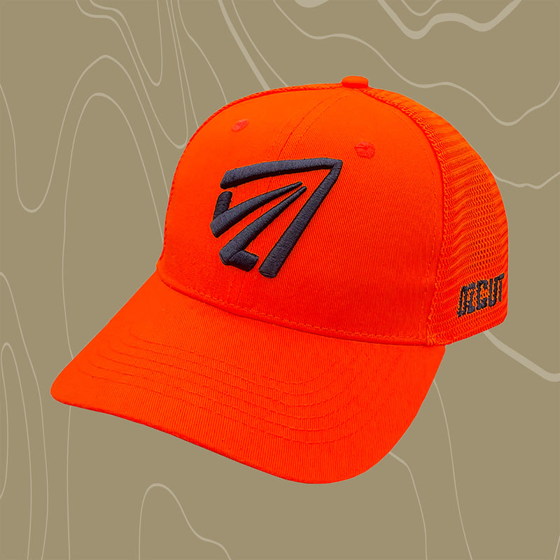 Harvester Snapback - Blaze Orange