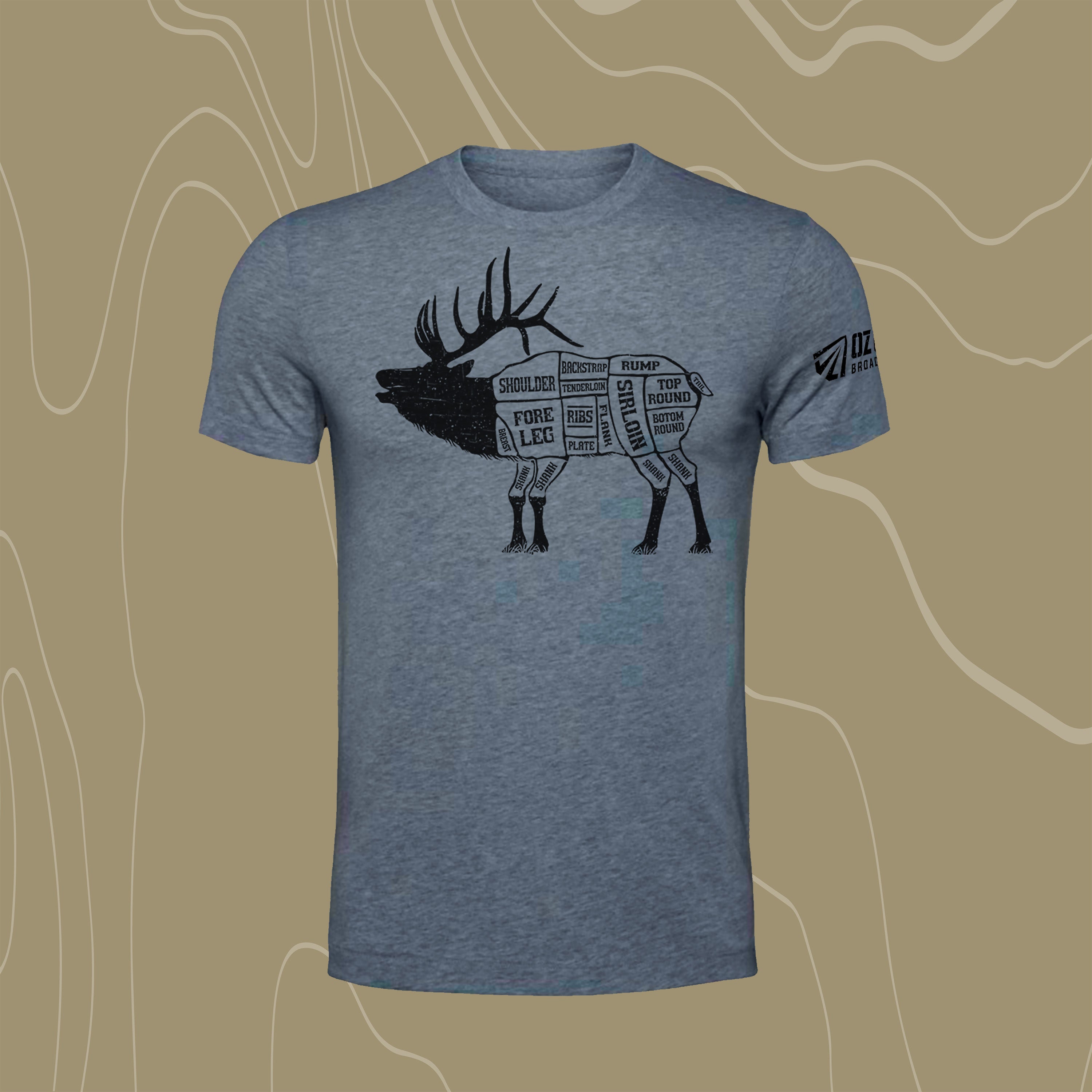 Provider Tee - Indigo – Ozcut Broadheads